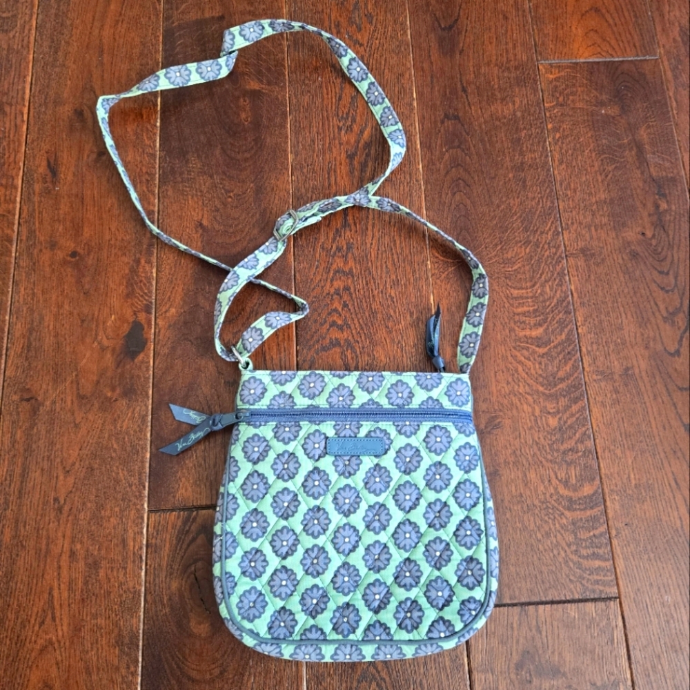 Vera Bradley Cotton Hipster Crossbody Bag Flower